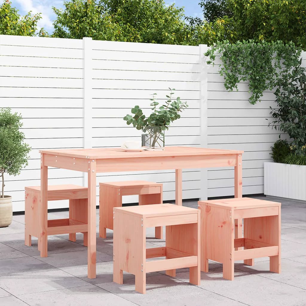 vidaXL VidaXL Garden Dining Set 5 Piece Solid Pine Wood Outdoor - Garden Set