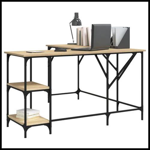 vidaXL vidaXL Office Desk 139x139x75 cm Engineered Wood with Moisture Resistance for Functional Home Workspaces - Desk