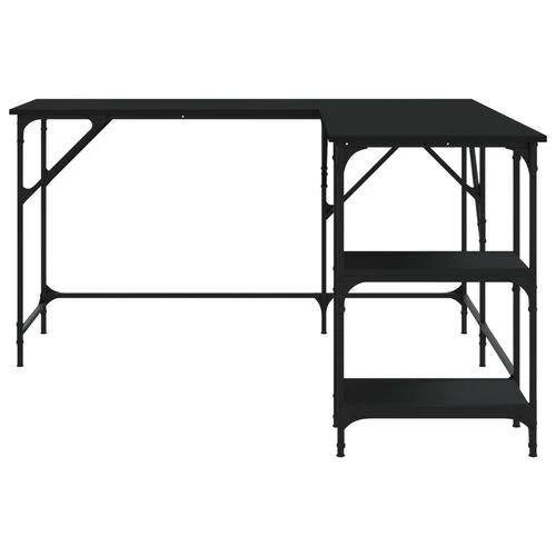 vidaXL Office Desk 139x139x75 cm Engineered Wood with Moisture Resistance for Functional Home Workspaces by vidaXL
