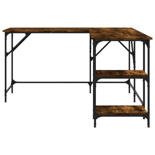 vidaXL Office Desk 139x139x75 cm Engineered Wood with Moisture Resistance for Functional Home Workspaces by vidaXL