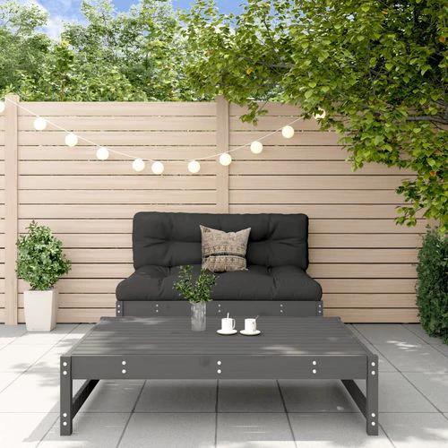 vidaXL Garden Middle Sofa 120x80 cm Solid Wood Pine with Slatted Design for Outdoor Relaxation by vidaXL