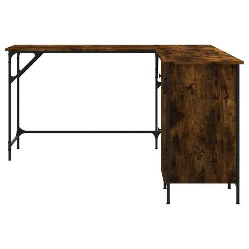 vidaXL vidaXL Black Desk 141x141x75 cm Durable Engineered Wood for Home Office Use - Desk