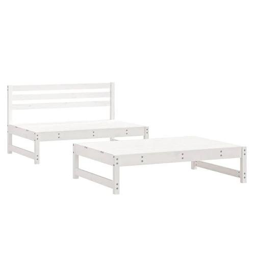 vidaXL Garden Middle Sofa 120x80 cm Solid Wood Pine with Slatted Design for Outdoor Relaxation by vidaXL
