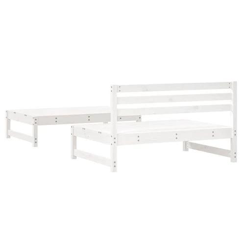 vidaXL Garden Middle Sofa 120x80 cm Solid Wood Pine with Slatted Design for Outdoor Relaxation by vidaXL
