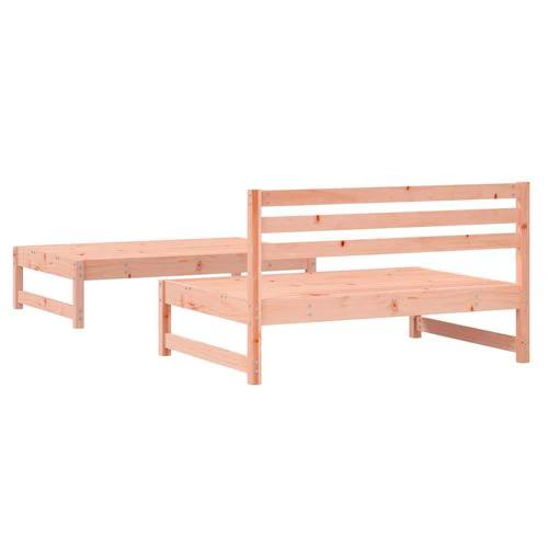vidaXL vidaXL Garden Middle Sofa 120x80 cm Solid Wood Pine with Slatted Design for Outdoor Relaxation - Garden Sofa Sets