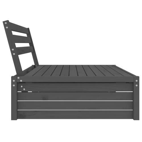 vidaXL vidaXL Garden Middle Sofa 120x80 cm Solid Pine Wood with Slatted Design for Outdoor Relaxation - Garden Sofa Sets