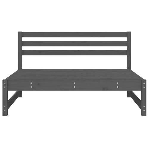 vidaXL vidaXL Garden Middle Sofa 120x80 cm Solid Wood Pine with Slatted Design for Outdoor Relaxation - Garden Sofa Sets