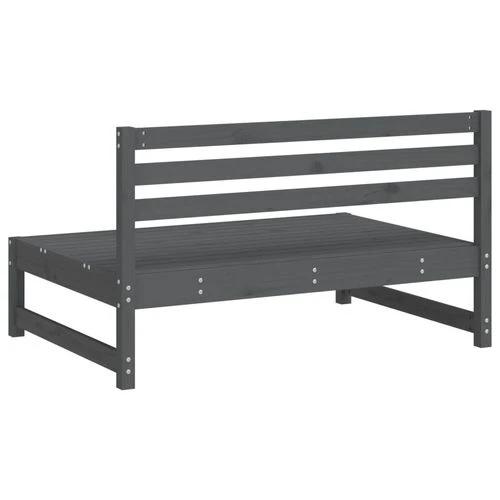 vidaXL vidaXL Garden Middle Sofa 120x80 cm Solid Wood Pine with Slatted Design for Outdoor Relaxation - Garden Sofa Sets