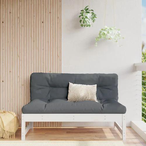 vidaXL Garden Middle Sofa 120x80 cm Solid Wood Pine with Slatted Design for Outdoor Relaxation by vidaXL
