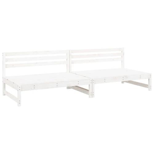 vidaXL Garden Middle Sofa 120x80 cm Solid Wood Pine with Slatted Design for Outdoor Relaxation by vidaXL