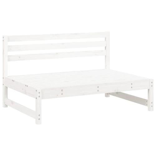 vidaXL Garden Middle Sofa 120x80 cm Solid Wood Pine with Slatted Design for Outdoor Relaxation by vidaXL