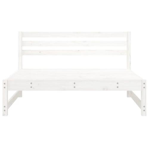 vidaXL Garden Middle Sofa 120x80 cm Solid Wood Pine with Slatted Design for Outdoor Relaxation by vidaXL