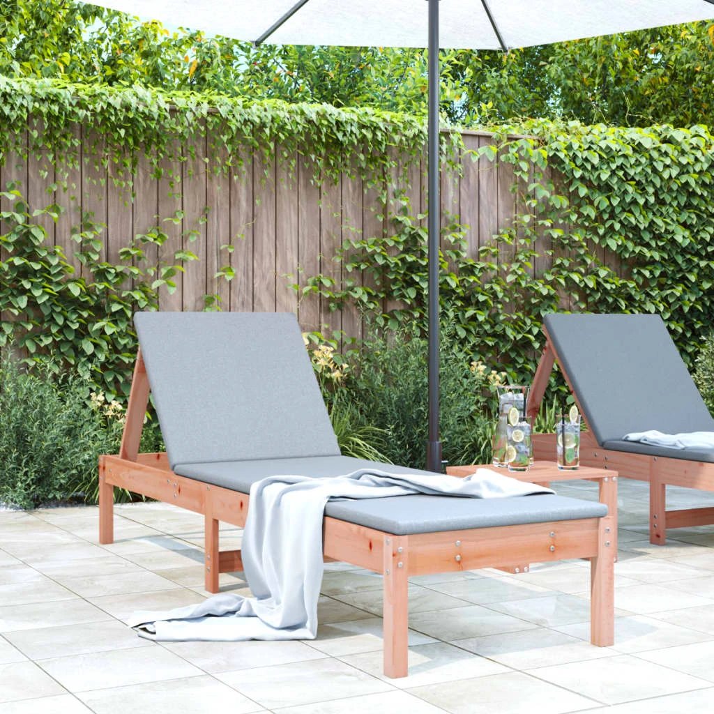 VidaXL Sun Lounger 199.5x60x74cm Adjustable Patio by vidaXL