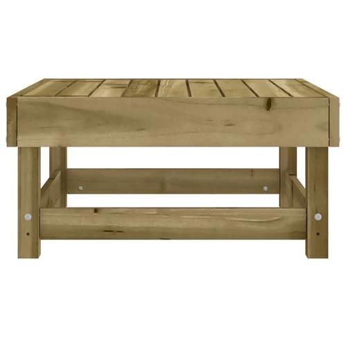 vidaXL Garden Corner Sofa with Cushions in Solid Pine Wood for Stylish Outdoor Relaxation by vidaXL