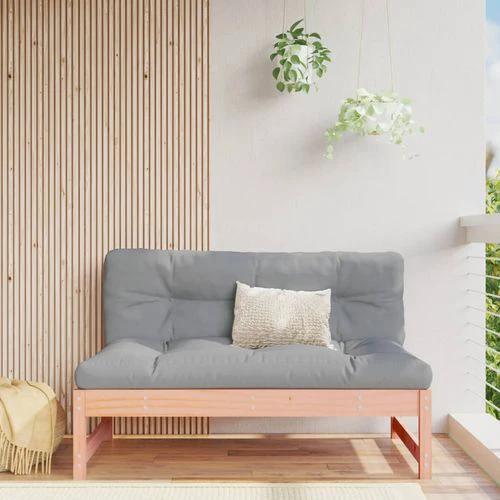 vidaXL Garden Middle Sofa 120x80 cm Solid Wood Pine with Slatted Design for Outdoor Relaxation by vidaXL