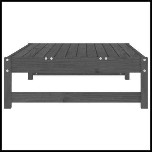 vidaXL Garden Middle Sofa 120x80 cm Solid Wood Pine with Slatted Design for Outdoor Relaxation by vidaXL