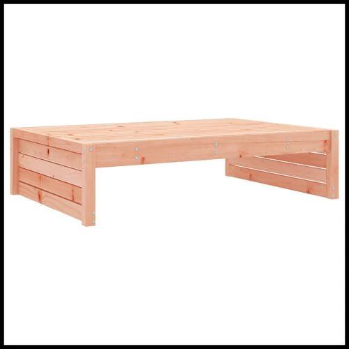 vidaXL vidaXL Garden Middle Sofa 120x80 cm Solid Pine Wood with Slatted Design for Outdoor Relaxation - Garden Sofa Sets