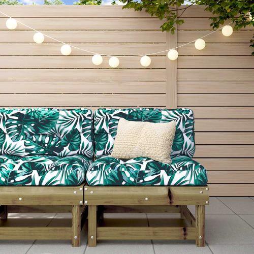 vidaXL vidaXL Garden Corner Sofa with Cushions in Solid Pine Wood for Stylish Outdoor Relaxation - Garden Sofa Sets