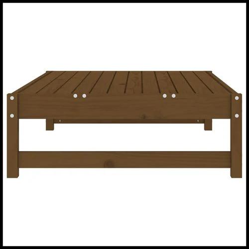 vidaXL Garden Middle Sofa 120x80 cm Solid Wood Pine with Slatted Design for Outdoor Relaxation by vidaXL