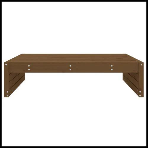 vidaXL Garden Middle Sofa 120x80 cm Solid Pine Wood with Slatted Design for Outdoor Relaxation by vidaXL