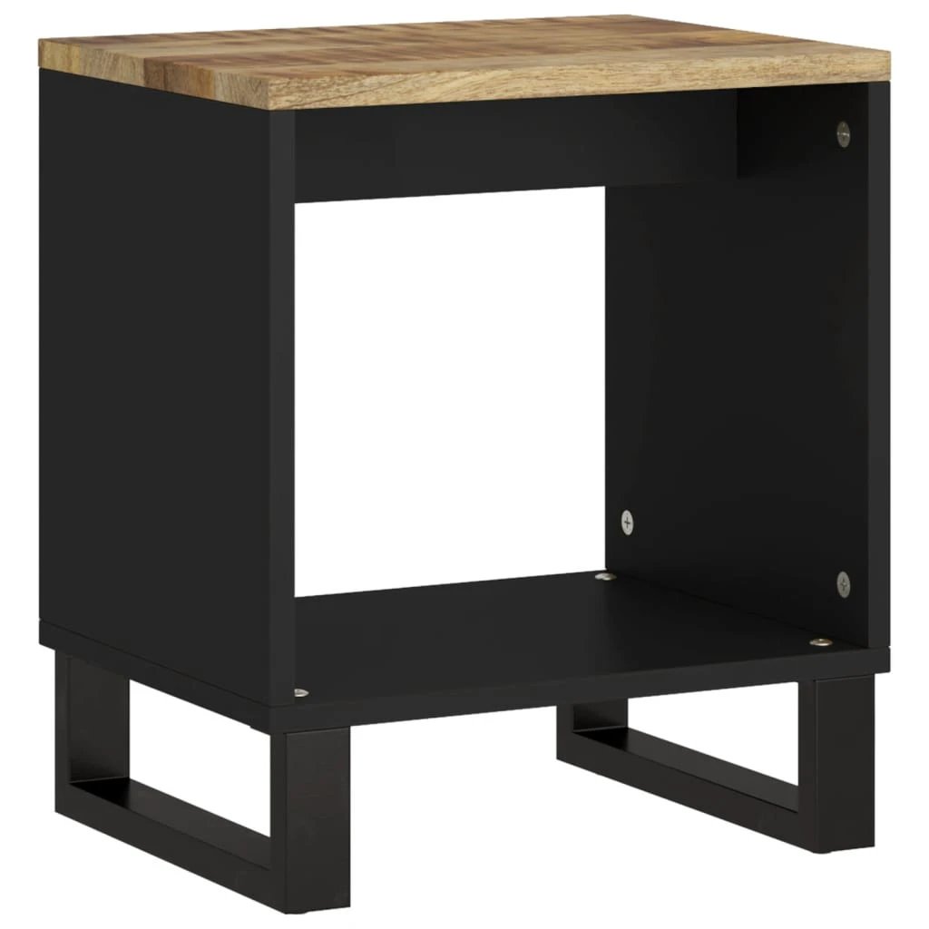 VidaXL Coffee Table 40x31x46 cm Solid Mango Wood for Home by vidaXL