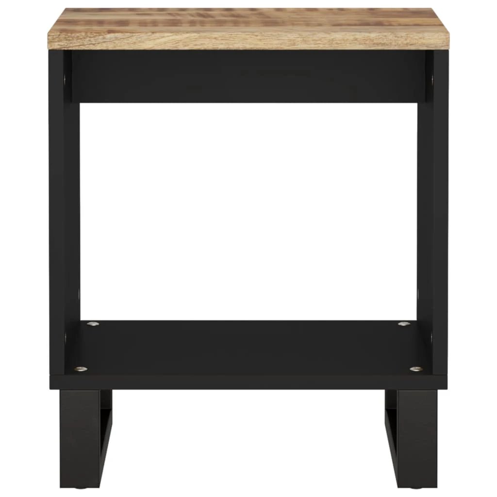 VidaXL Coffee Table 40x31x46 cm Solid Mango Wood for Home by vidaXL