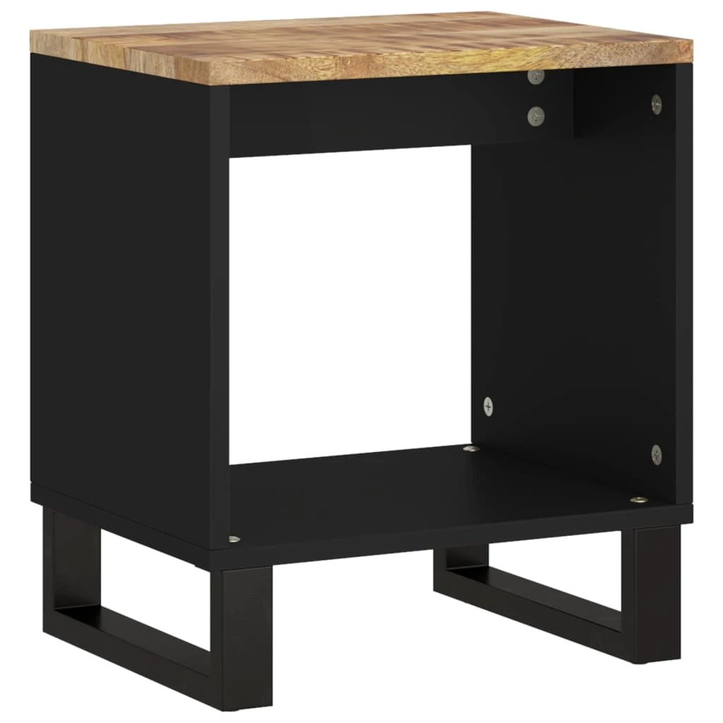 vidaXL VidaXL Coffee Table 40x31x46 cm Solid Mango Wood for Home - Coffee Table