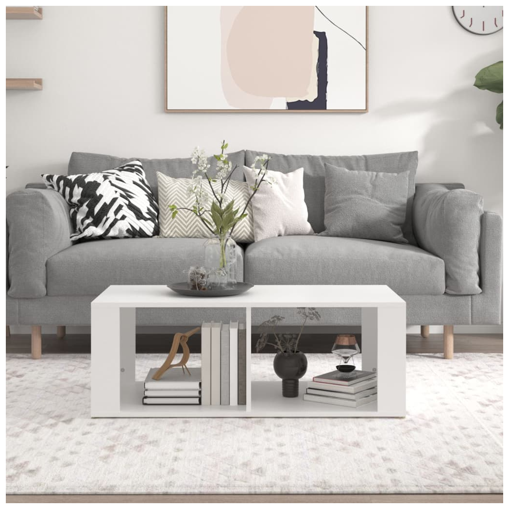 VidaXL Coffee Table 100x50x36 cm With Storage Living Room by vidaXL