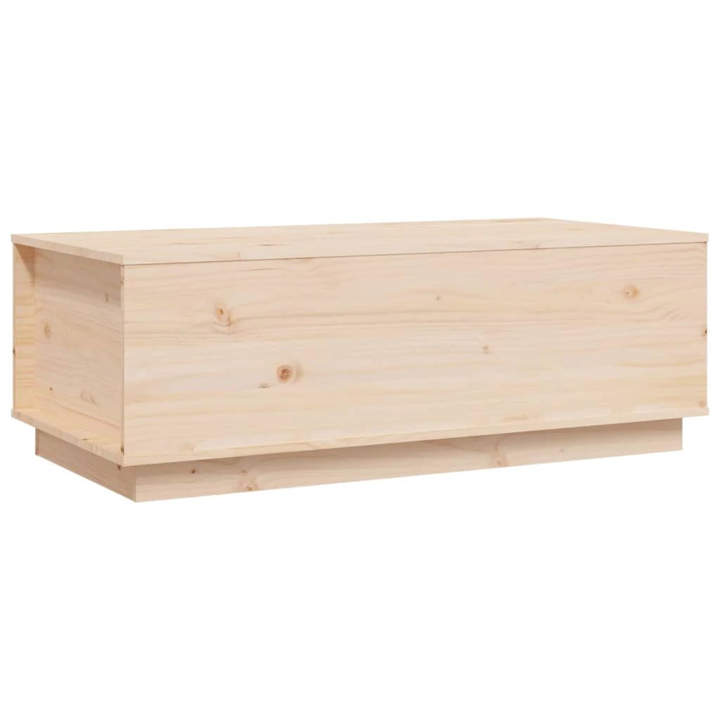 VidaXL Coffee Table 100x50x35 cm Solid Pine Lift Top by vidaXL