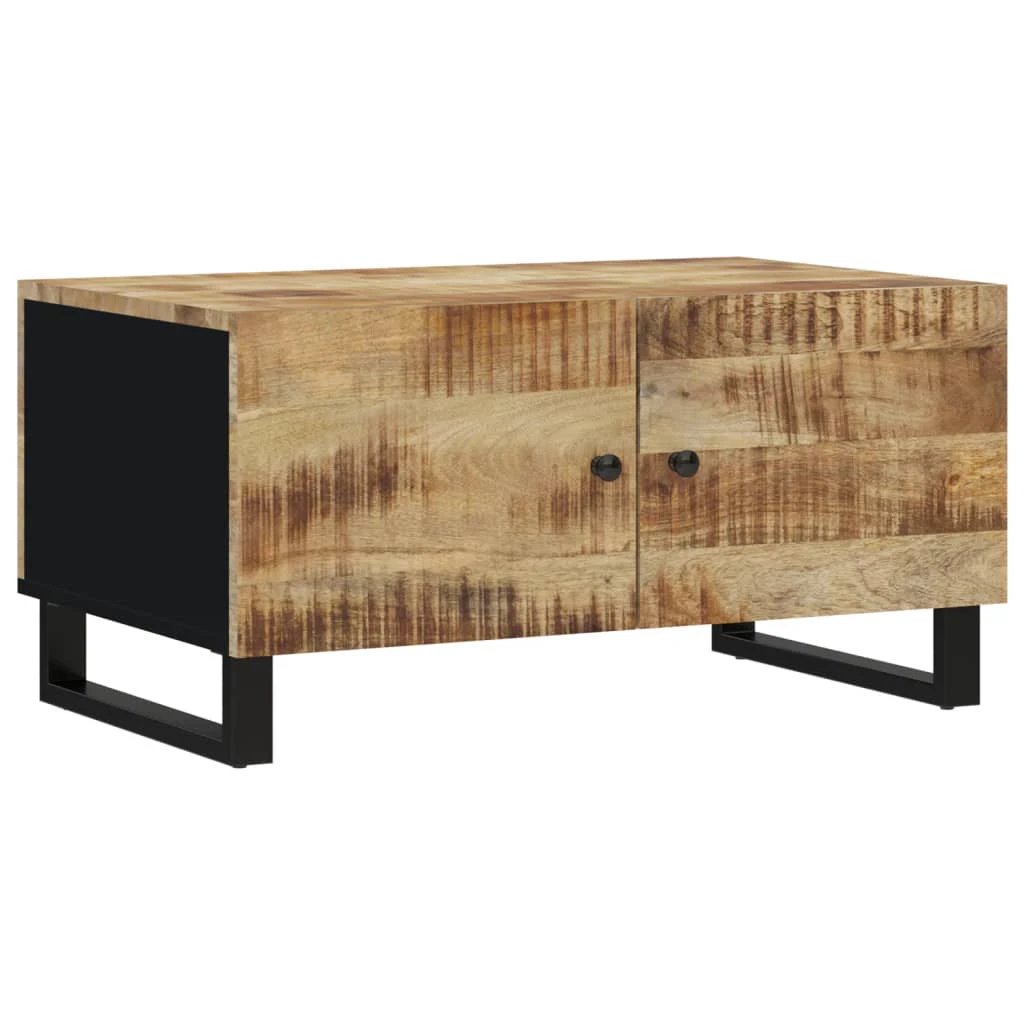 vidaXL VidaXL Coffee Table 80x50x40 Mango Engineered Wood Home - Coffee Table