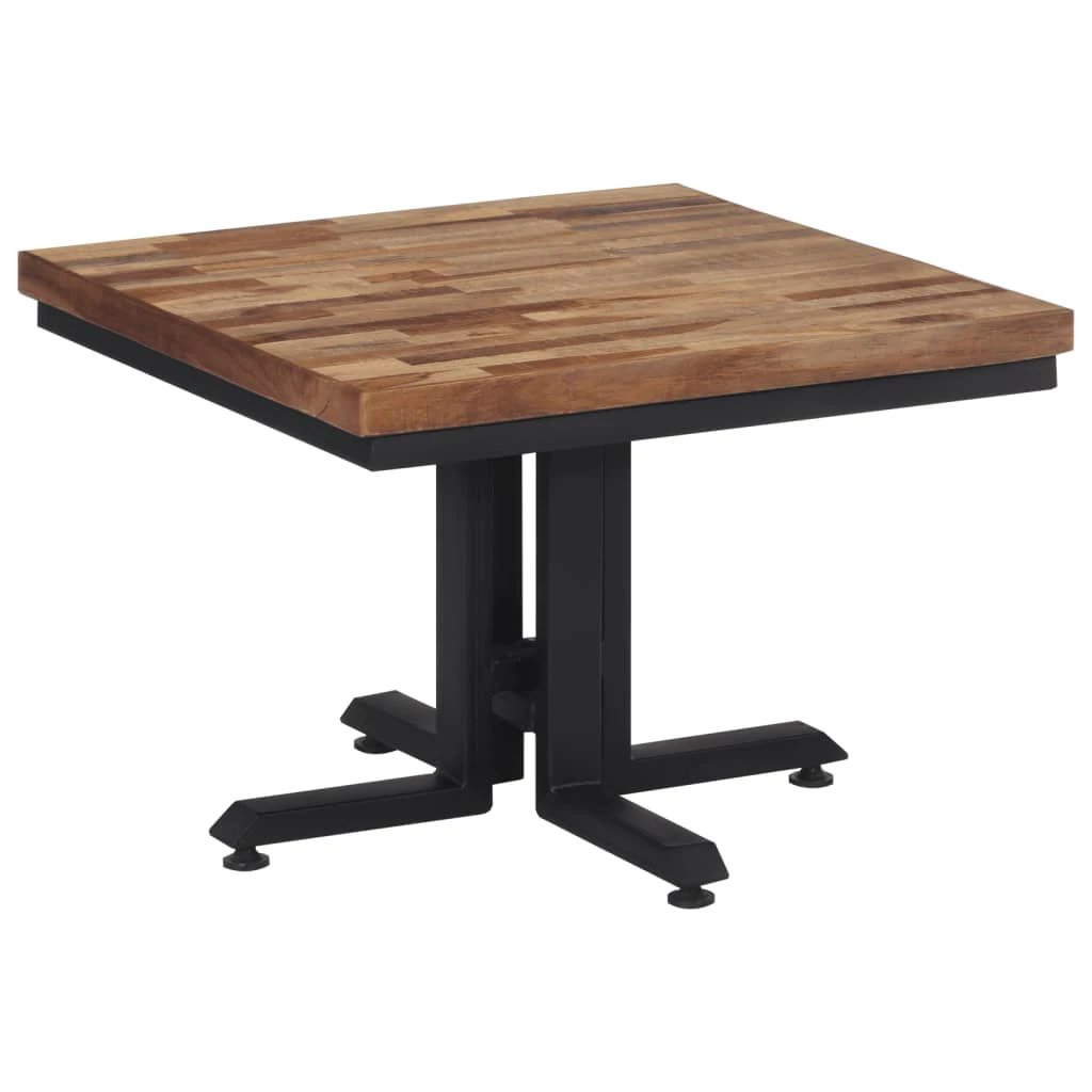 VidaXL Coffee Table 55x55x40 cm Solid Reclaimed Teak For Modern Living Rooms And Lounges by vidaXL