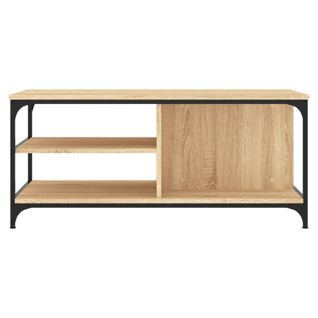 vidaXL VidaXL Coffee Table 100x50x45 cm Black Finish Living Room - Coffee Table