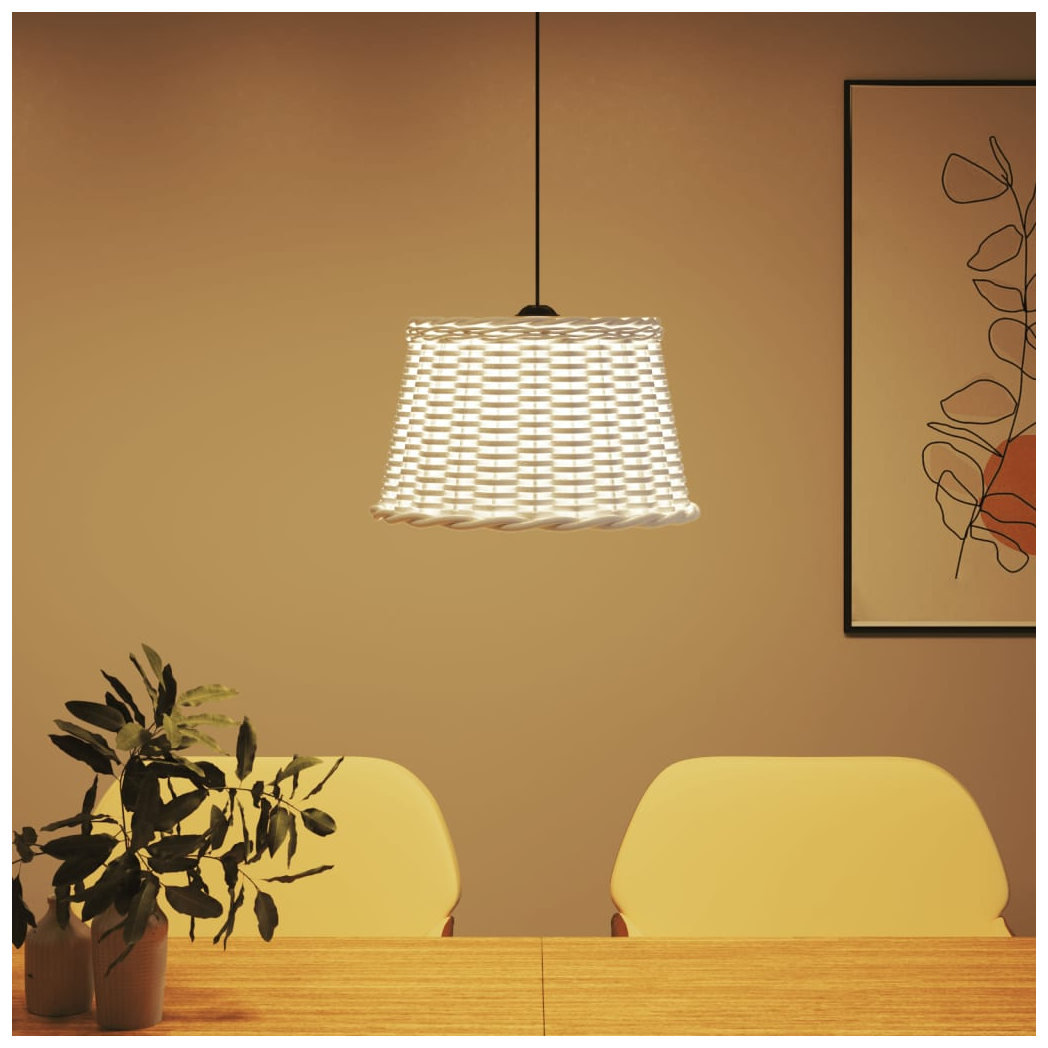 vidaXL VidaXL Ceiling Lamp Shade Ø15x12cm Woven Home - Ceiling Lights