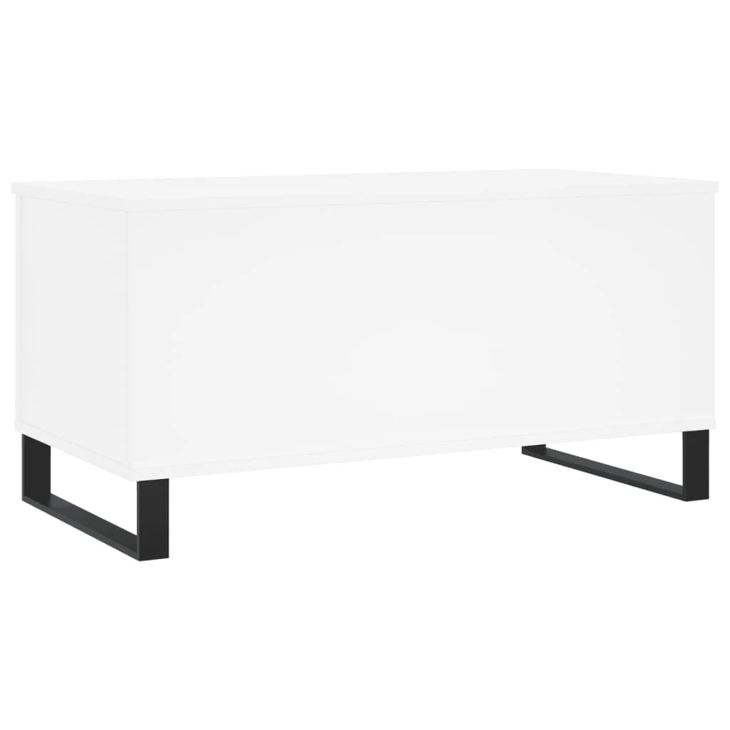 vidaXL VidaXL Coffee Table White 90x44.5x45 Lift Top Living Room - Coffee Table