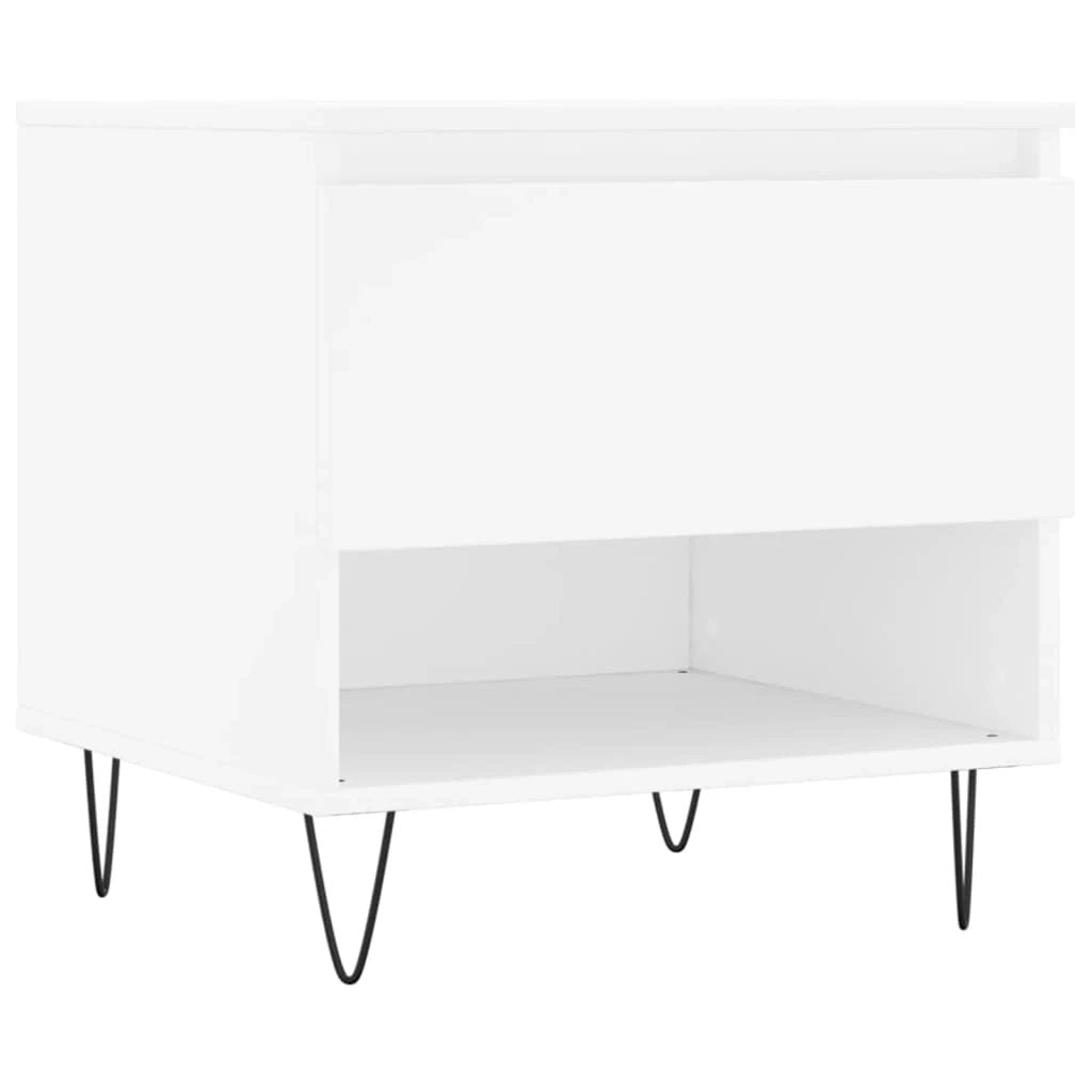 VidaXL Coffee Table 50x46x50 cm Engineered Wood Moisture Resistant Finish Living Room by vidaXL