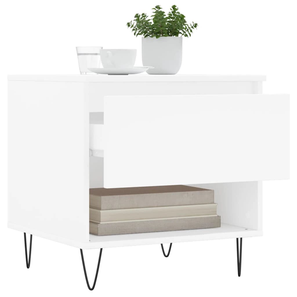 VidaXL Coffee Table 50x46x50 cm Engineered Wood Moisture Resistant Finish Living Room by vidaXL