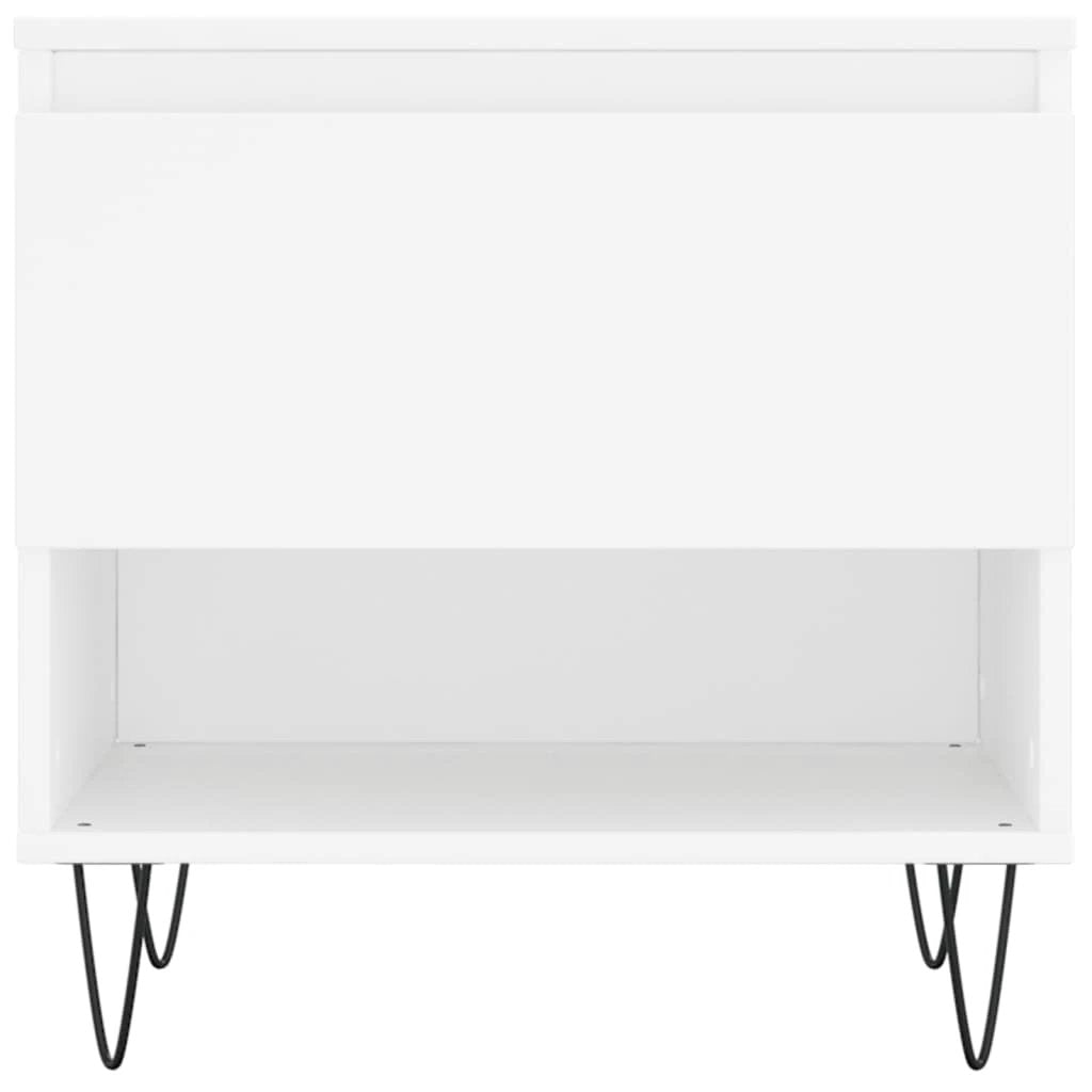 VidaXL Coffee Table 50x46x50 cm Engineered Wood Moisture Resistant Finish Living Room by vidaXL