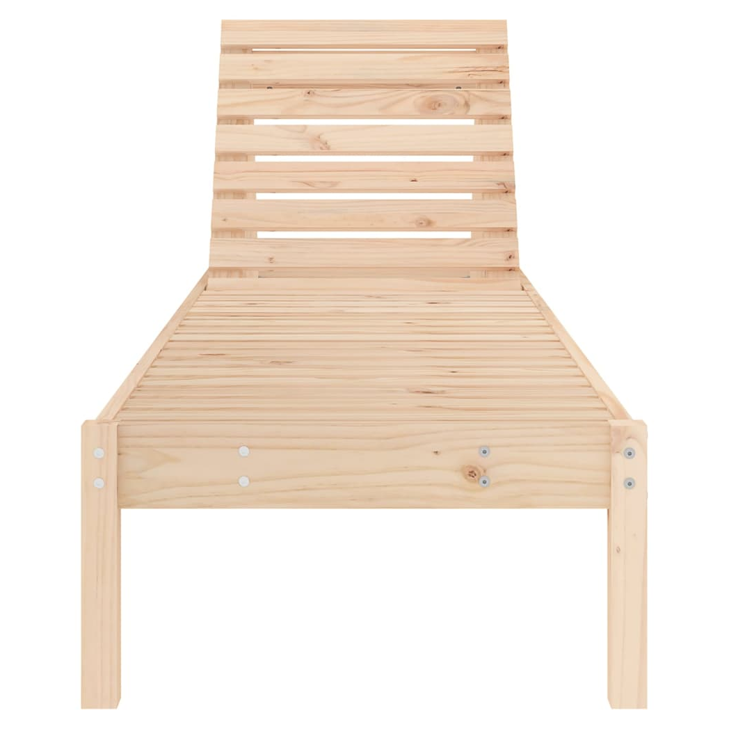 vidaXL VidaXL Sun Lounger 199.5x60x74cm Adjustable Patio - Sun Lounger