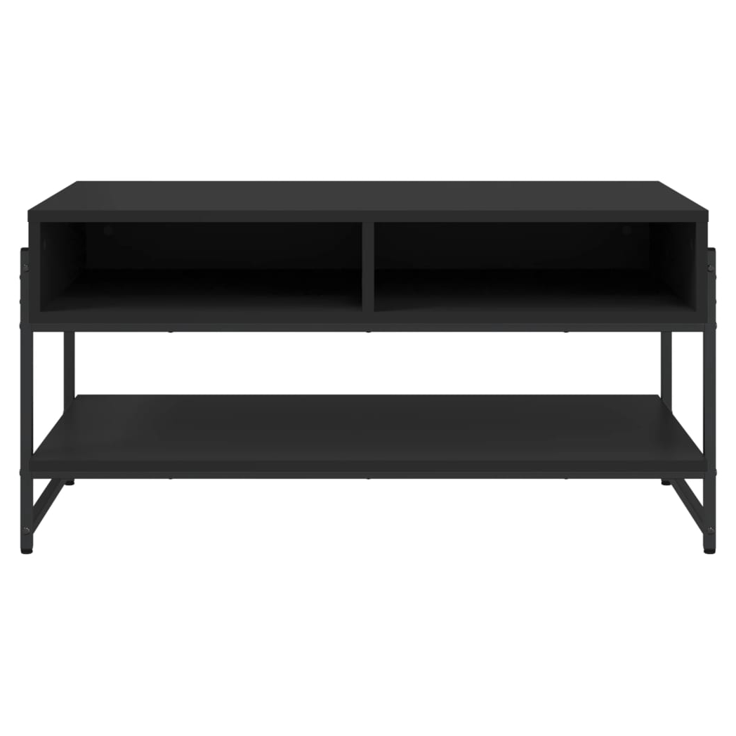 vidaXL vidaXL Coffee Table 90x50x45 cm Engineered Wood Metal Frame Living Room Decor Accent - Coffee Table
