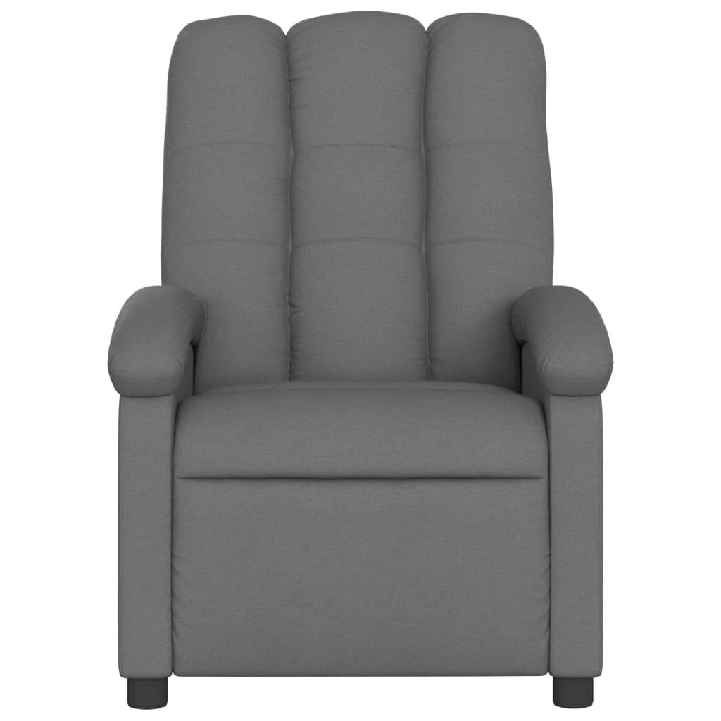 VidaXL Massage Recliner Chair Compact Manual Recline Home by vidaXL