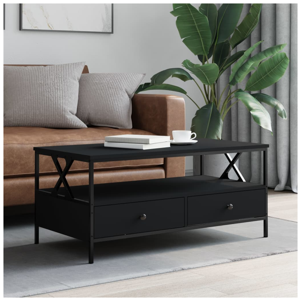 vidaXL VidaXL Coffee Table 100x51x45 cm Engineered Wood Living Room - Coffee Table