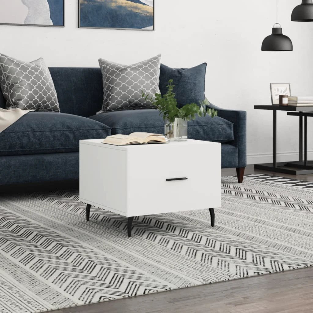 VidaXL Coffee Table 50x50x40 cm Engineered Wood Living Room by vidaXL
