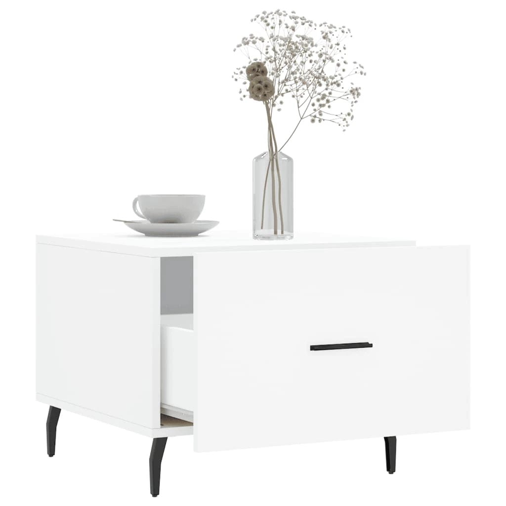 VidaXL Coffee Table 50x50x40 cm Engineered Wood Living Room by vidaXL