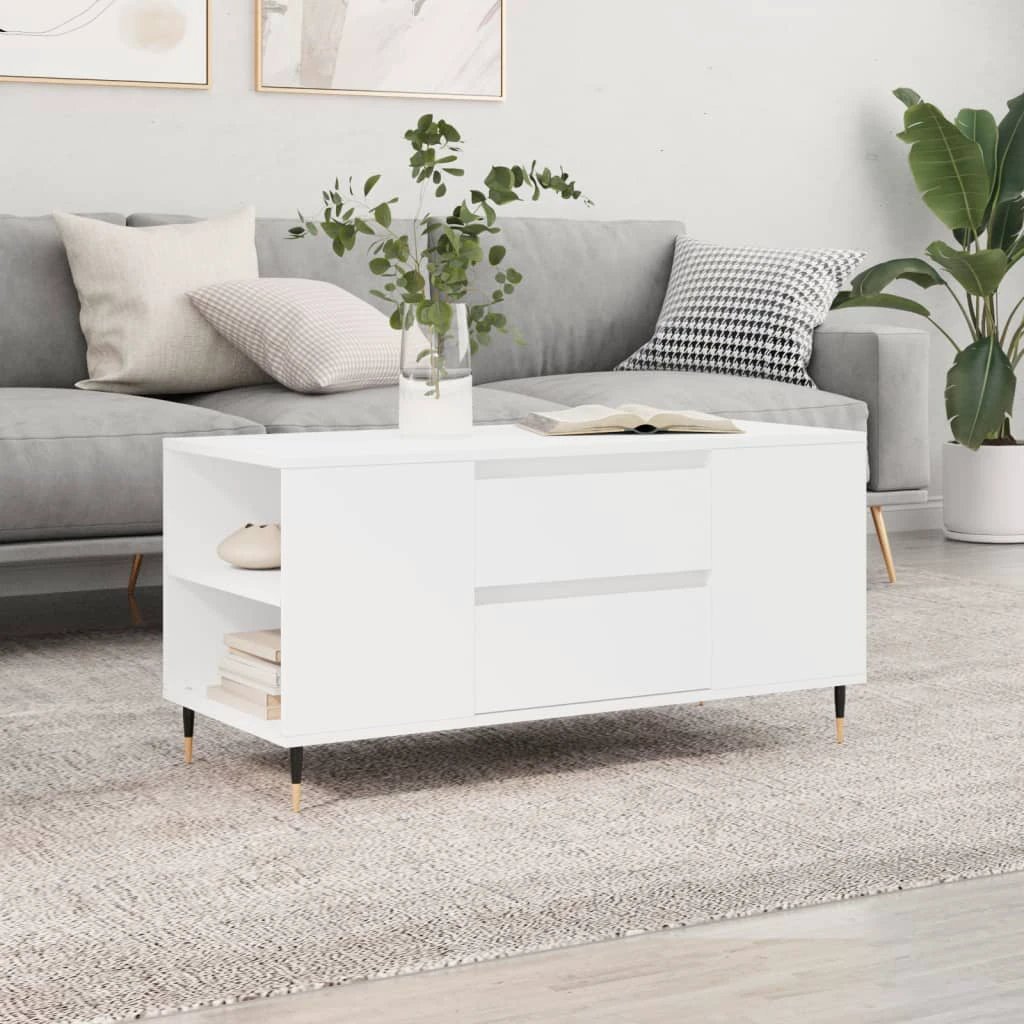 VidaXL Coffee Table 102x44.5x50 cm Durable Living Room by vidaXL
