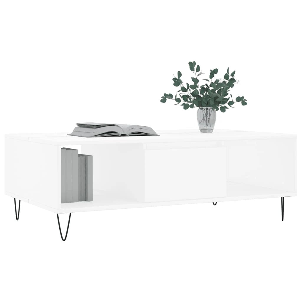 vidaXL vidaXL Coffee Table 104x60x35 CM Engineered Wood Living Room - Coffee Table