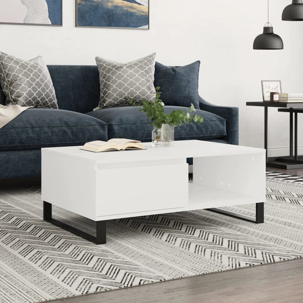 vidaXL VidaXL Coffee Table 90x60x35 cm Engineered Wood Living Room - Coffee Table