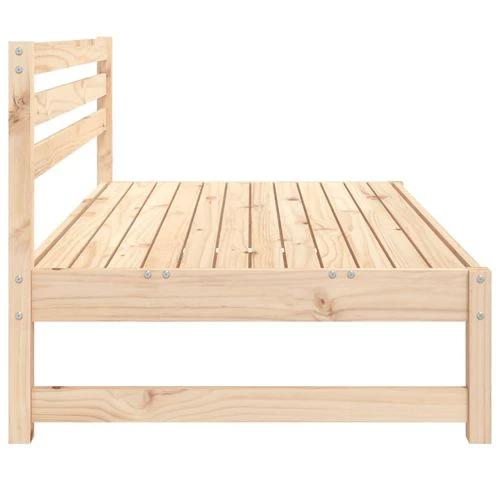 vidaXL vidaXL Garden Middle Sofa 120x80 cm Solid Wood Pine with Slatted Design for Outdoor Relaxation - Garden Sofa Sets