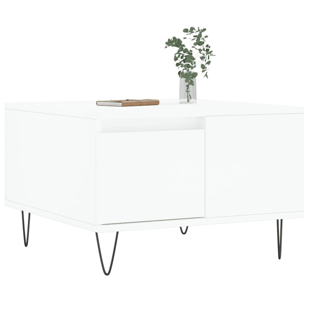 VidaXL Coffee Table 55x55x36.5 Engineered Wood Living Room by vidaXL