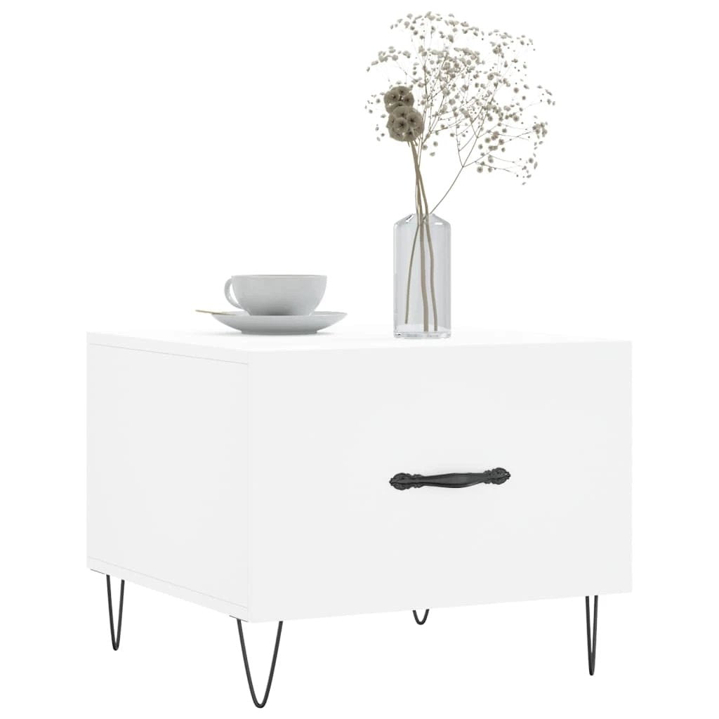 VidaXL Coffee Table 50x50x40cm Engineered Wood Living Room by vidaXL