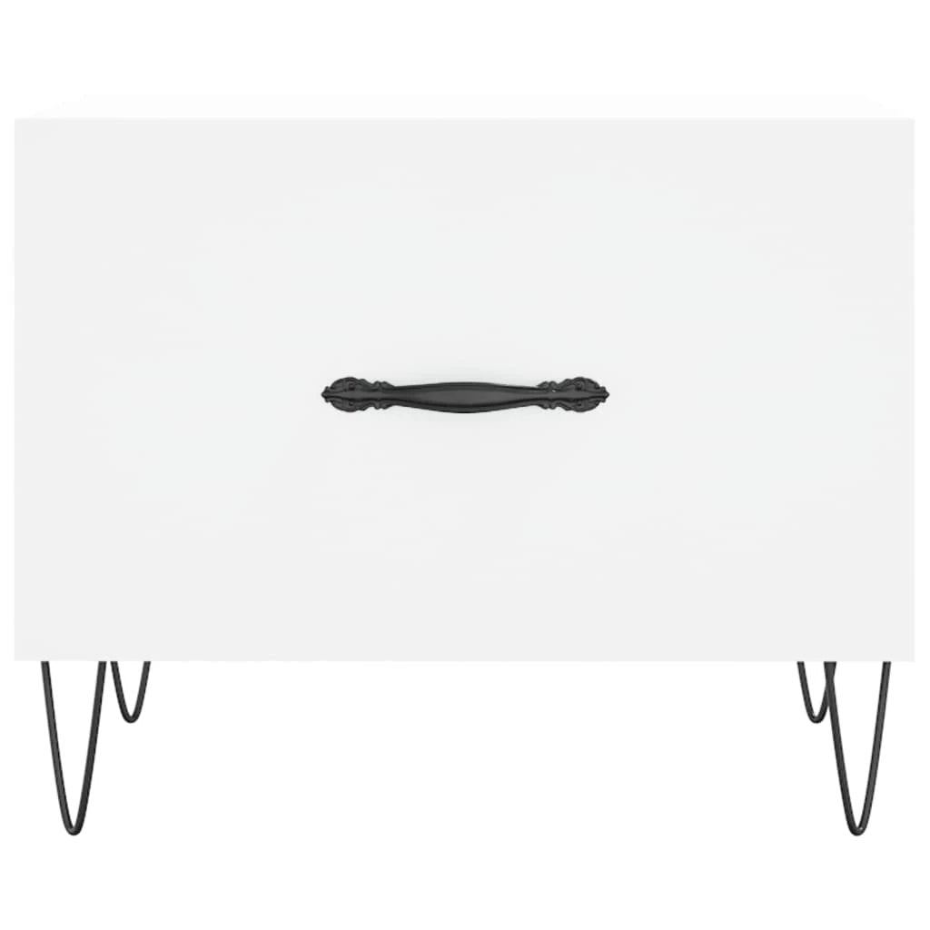 VidaXL Coffee Table 50x50x40cm Engineered Wood Living Room by vidaXL